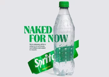 Coca‑Cola strips labels from Sprite on-the-go bottles in Company’s first UK trial of “label-less” packaging