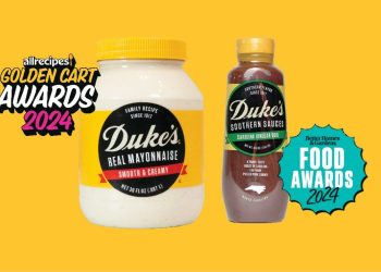 Duke’s Mayonnaise and BBQ Sauce named 2024 winner in both Allrecipes’ Golden Cart Awards and Better Homes & Gardens Food Awards