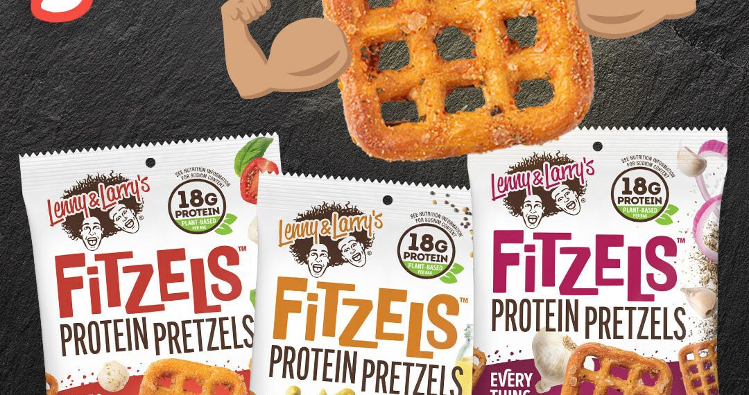 Lenny & Larry’s launches Fitzels™ – Protein-packed pretzels