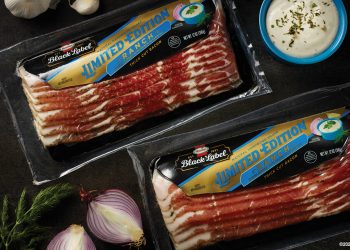 Two of America’s favorite flavors join forces with the limited-time offering of Hormel® Black Label® Ranch Bacon