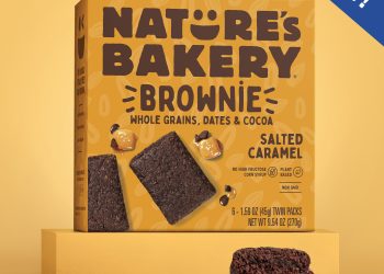Nature’s Bakery expands its family favorite brownie line with a new Salted Caramel flavor