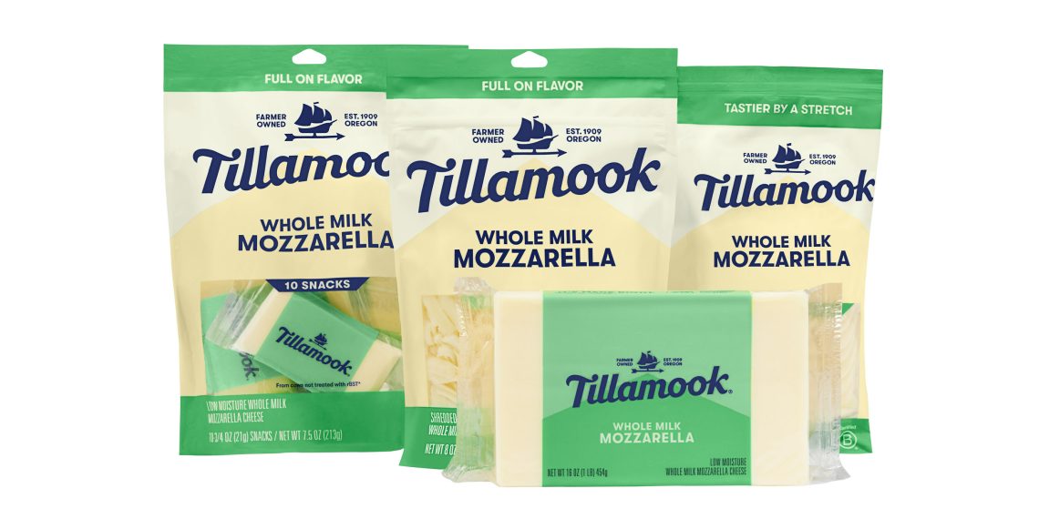 Tillamook® launches the most flavorful whole milk mozzarella in the aisle