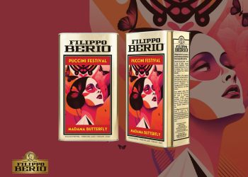 Filippo Berio introduces a limited-edition extra virgin olive oil tin to commemorate the 100th anniversary of composer Giacomo Puccini’s legacy