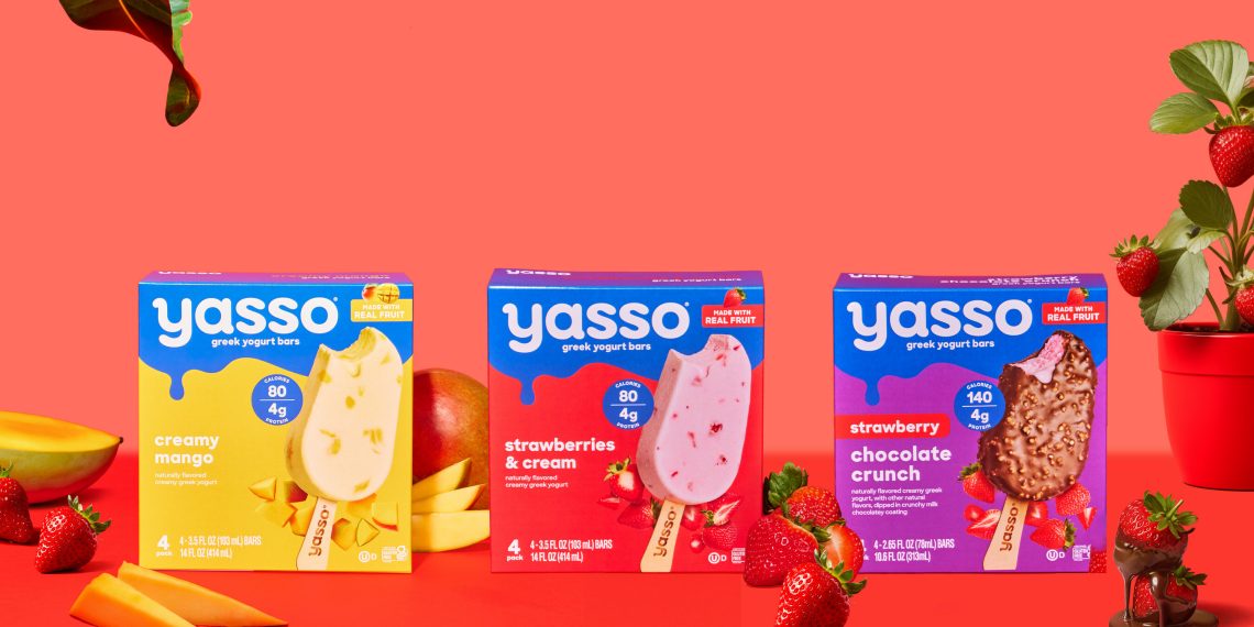 Yasso introduces new real fruit bars