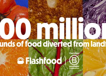 Flashfood Reaches Milestone of 100 Million Pounds Diverted from Landfill and Announces B Corp Certification