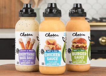 Chosen Foods launches better-for-you Dip & Drizzle Sauces made with 100% pure avocado oil and simple ingredients