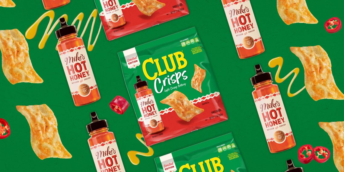 Club Crisps launches first-ever flavor collab with Mike’s Hot Honey® for the ultimate sweet-heat snack