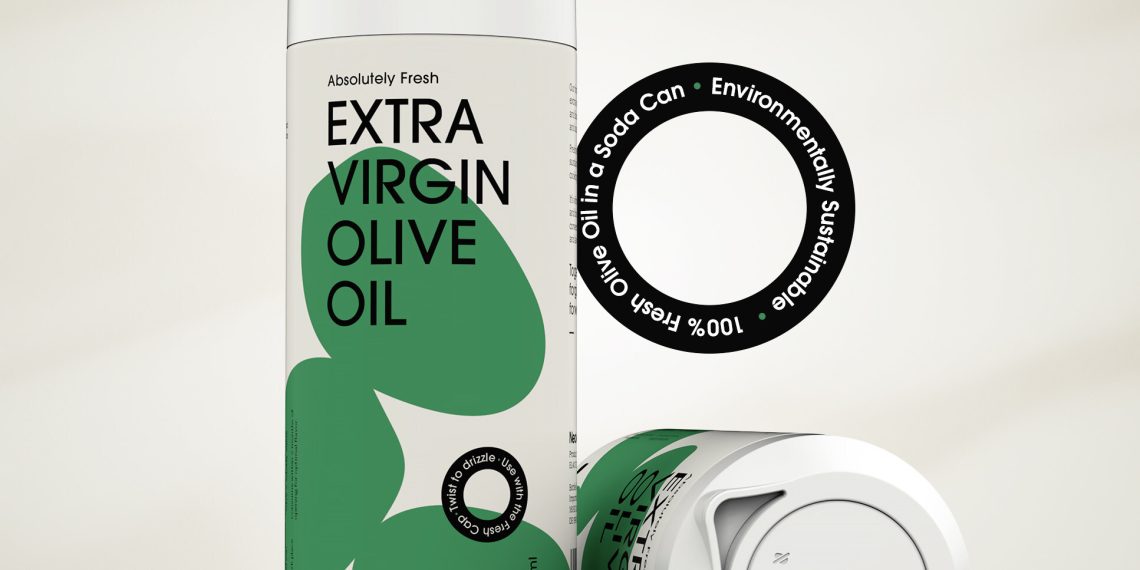 Neolea Revolutionizes Premium Olive Oil Packaging with Eco-Friendly Aluminum Can and Reusable Cap