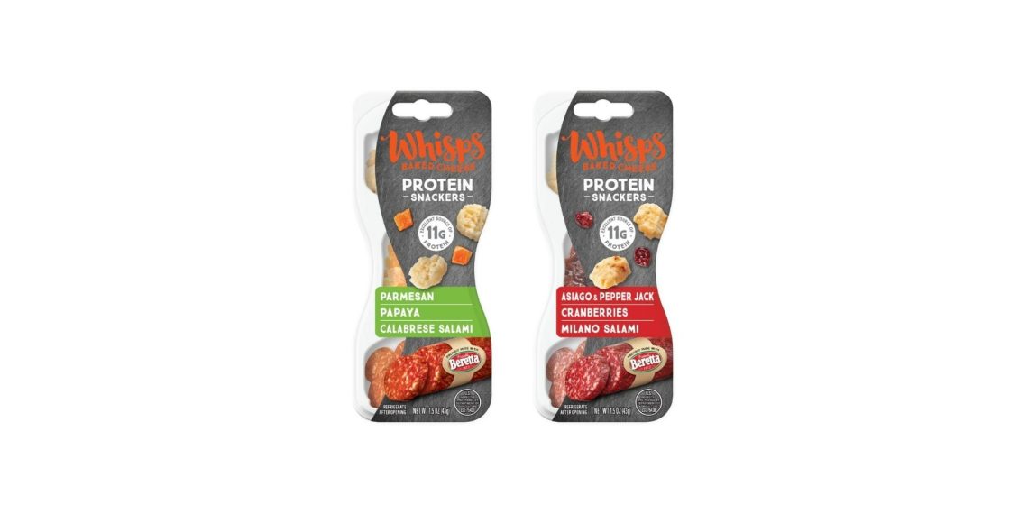 Whisps Launches Protein Snackers, a Shelf-Stable, Delicious High-Protein Snack Pack