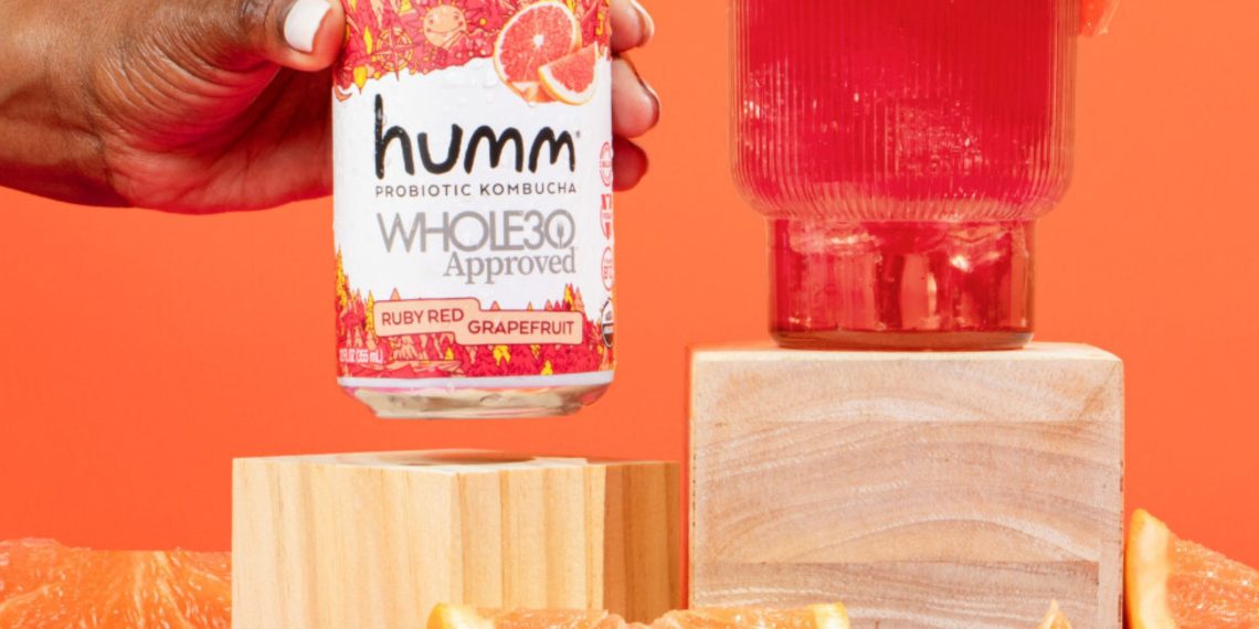 Humm introduces Ruby Red Grapefruit, the Latest Addition to the World’s First and Only Whole30 Approved® Kombucha Collection