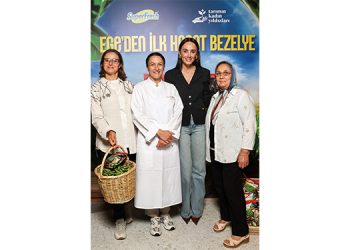 Ege’den hasat bezelye Michelin tavsiyeli restoran menüsünde