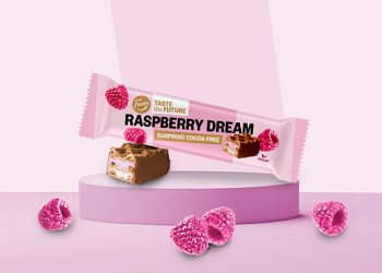 Fazer introduces a cocoa-free Raspberry Dream countline – a grain-based treat redefining indulgence