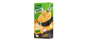 Knorr Çabuk, Mac & Cheese keyfine Calve’nin ikonik gurme sosu Ranch ile yeni bir boyut katıyor